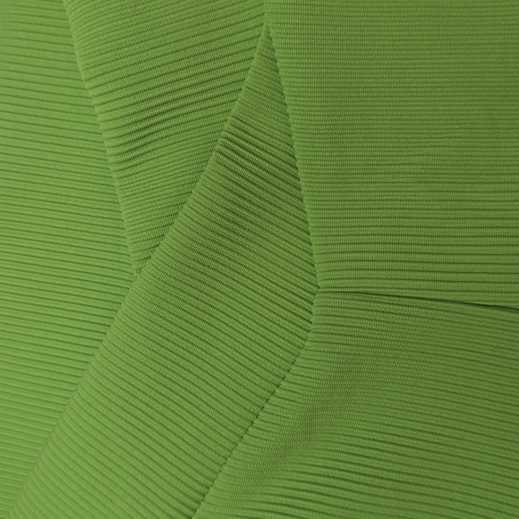 Evie's Studio Green Ribbed Crop Top and Shorts Set - Picture 2 of 7